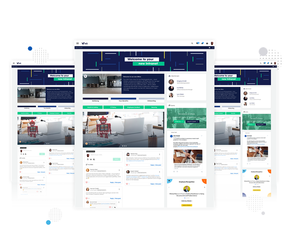 intranet design example