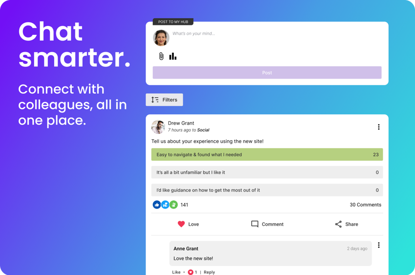 ZigUp's Social Timeline