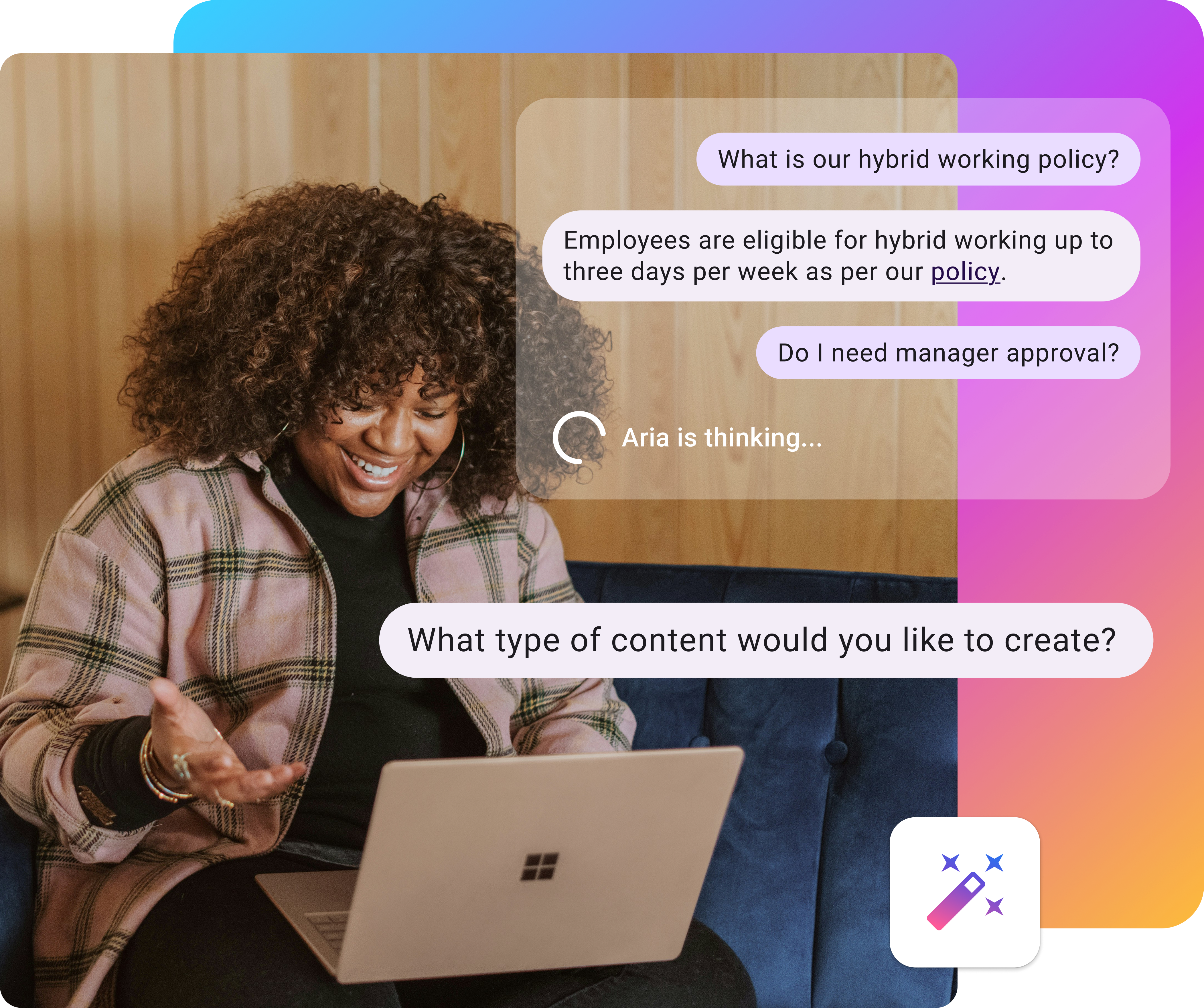 Oak's AI feature - Aria